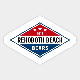 Superhero Bear Sticker